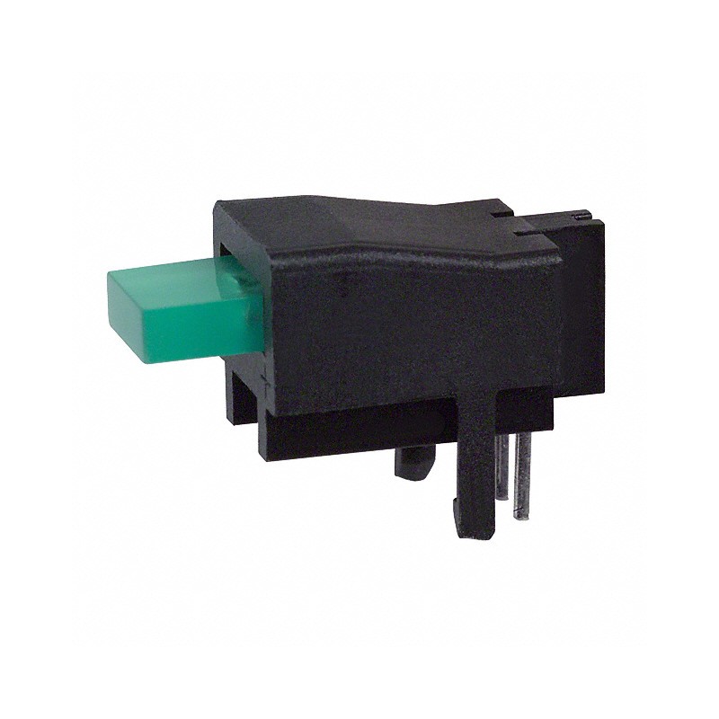 1 pcs : 5660207F - LED CBI 2MMX5MM GREEN RA PC MNT