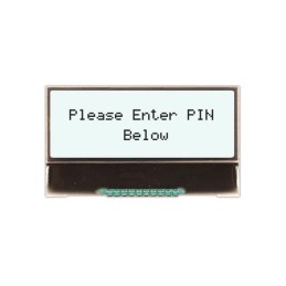 1 pcs : NHD-C0216CZ-FSW-FBW-3V3 - LCD MOD 32DIG 16X2 TRANSFLCT WHT