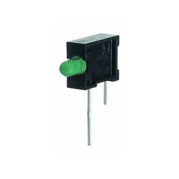 1 pcs : 0035.7023 - HOLDER LED 3MM GREEN RA