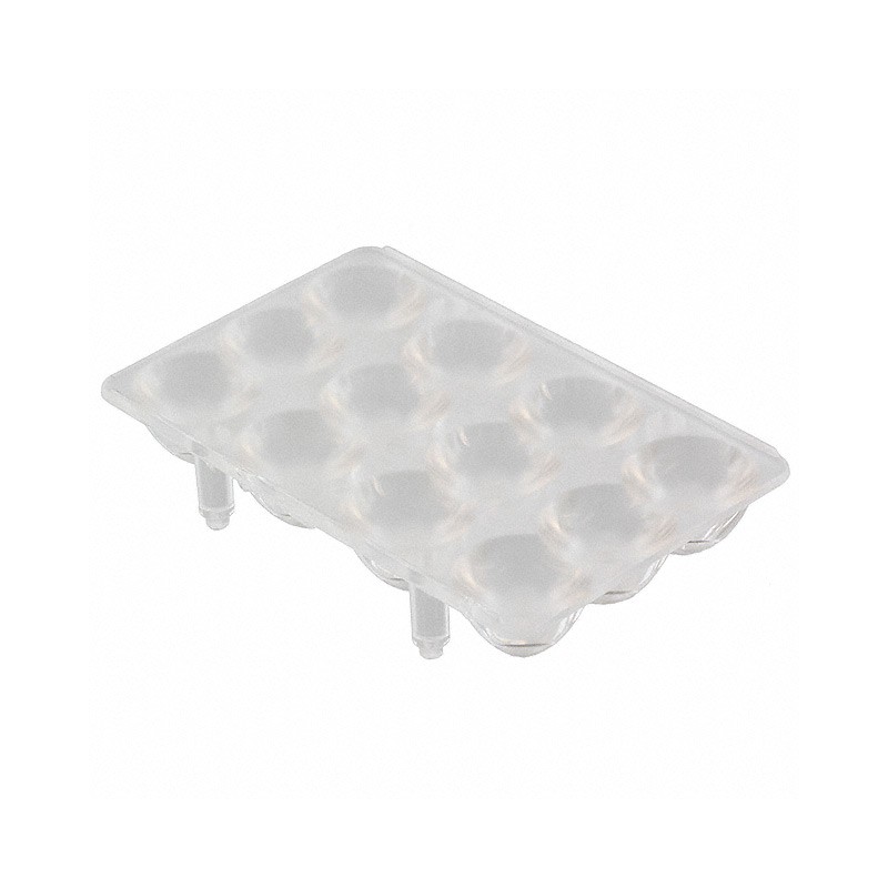 1 pcs : C12528_PETUNIA - LENS CLEAR 28-32DEG MEDIUM