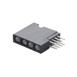 1 pcs : 5680731835F - LED CBI 3MM QUAD R/G/Y