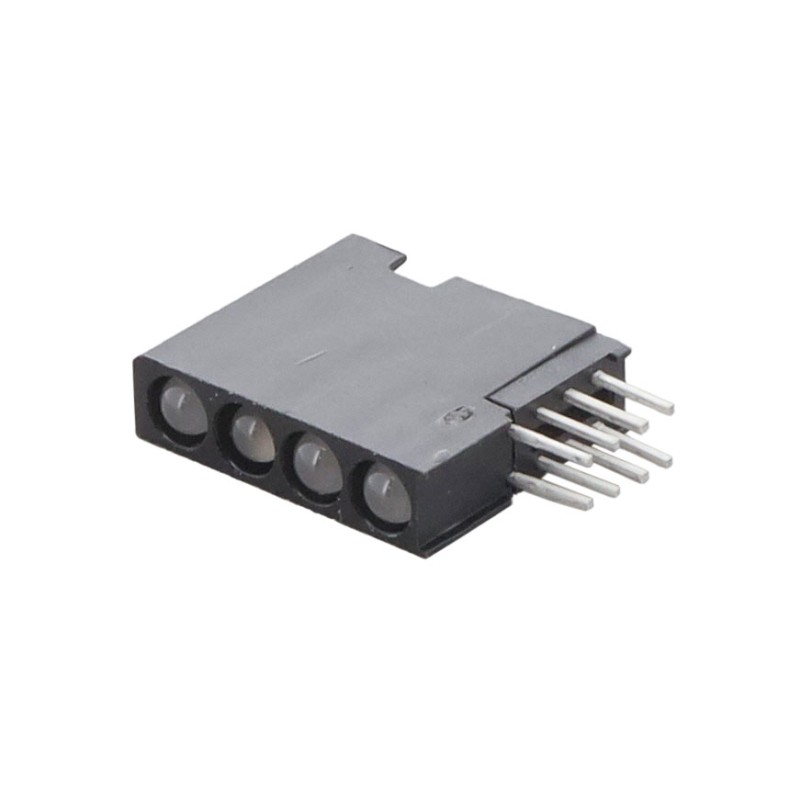 1 pcs : 5680731835F - LED CBI 3MM QUAD R/G/Y