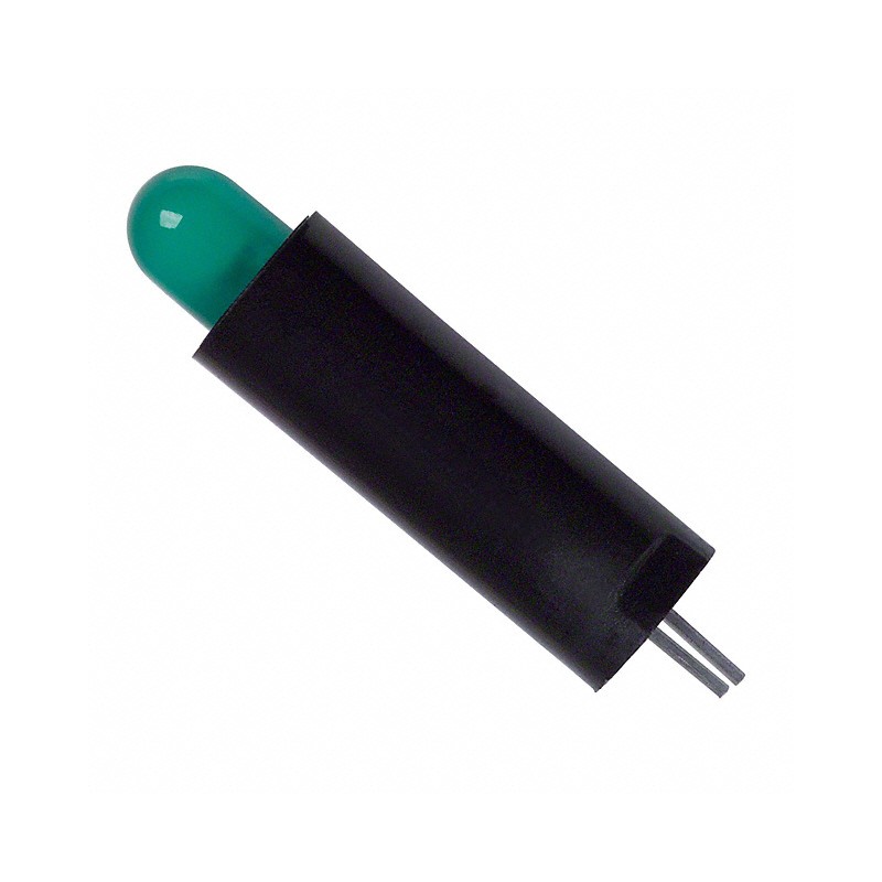 1 pcs : 5612201100F - LED CBI 5MM GREEN DIFF TH PC MNT