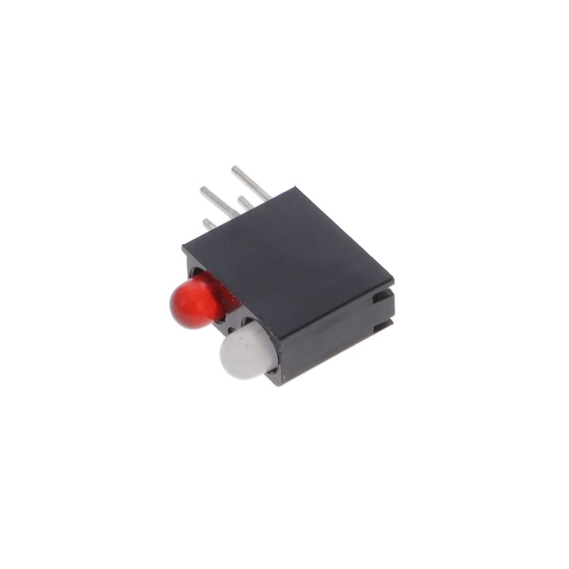 1 pcs : 5530181F - LED CBI 3MM BI-LVL BLU/RED RA