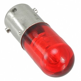 1 pcs : 5862401105F - LED MINI BAYO T3 1/4 28V RED