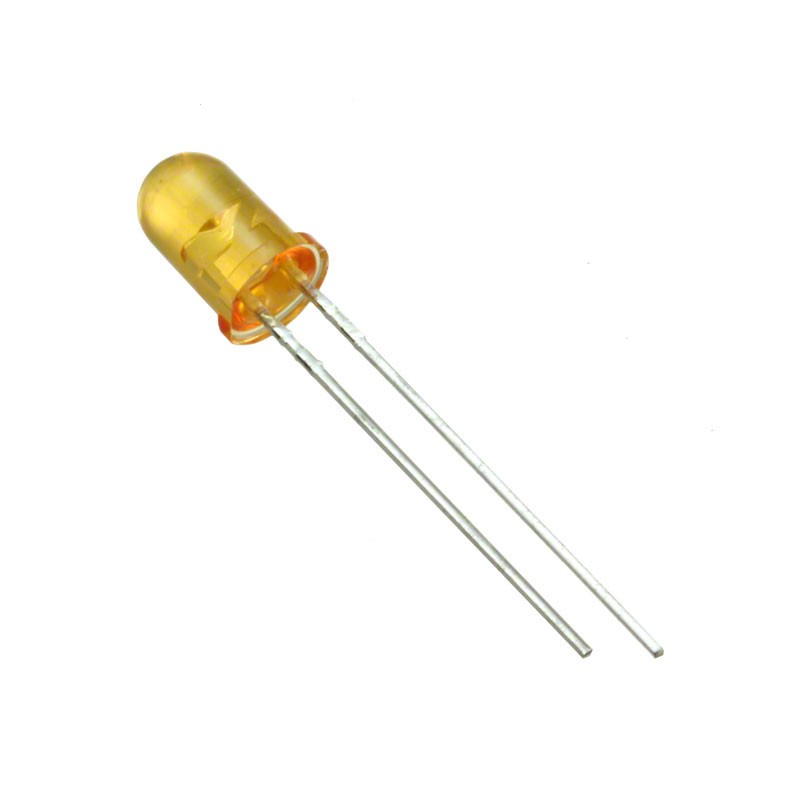 1 pcs : SLR-56DC3F - LED ORANGE CLEAR T-1 3/4 T/H