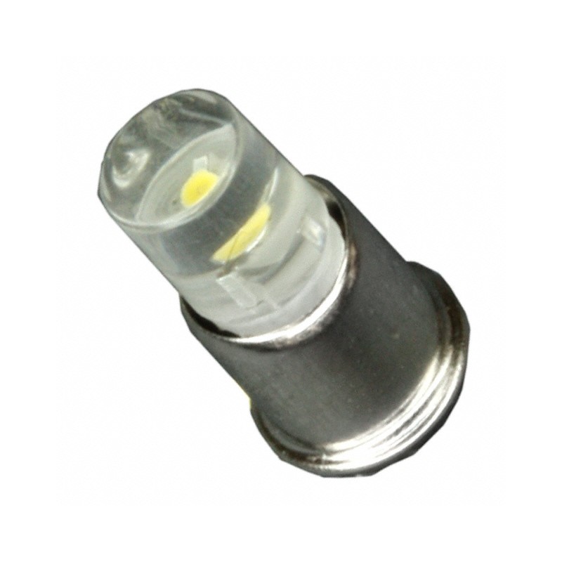 1 pcs : 5861106105F - BASED LED T1 3/4 MIDG WHT 28V P