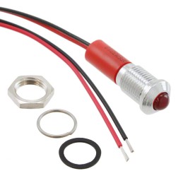 1 pcs : Q8P3CXXHR110E - LED PMI PROMINENT 110VAC RED