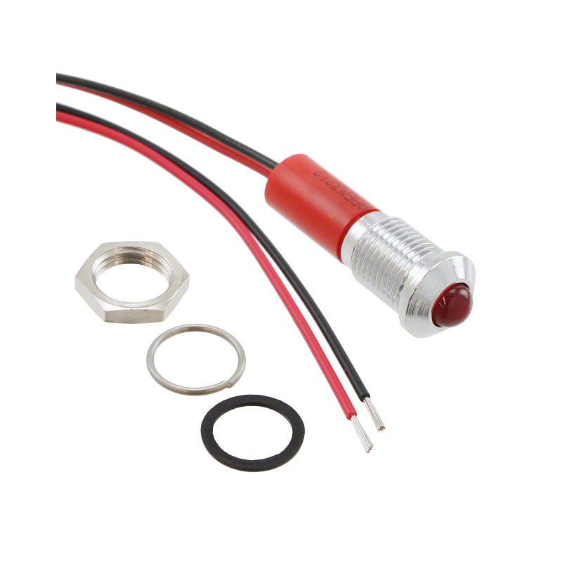 1 pcs : Q8P3CXXHR110E - LED PMI PROMINENT 110VAC RED