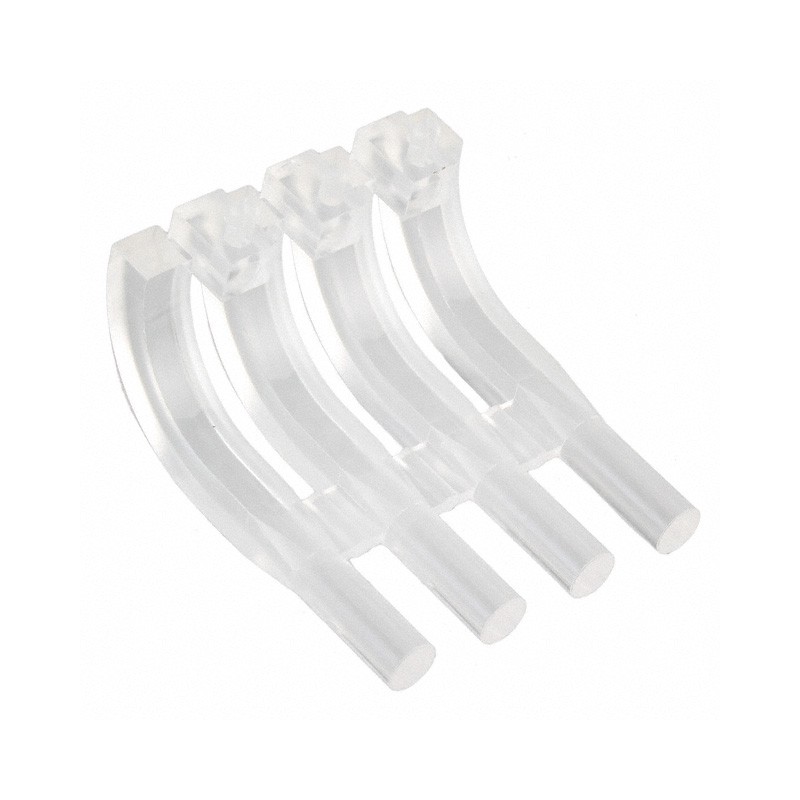 1 pcs : 5151052F - LIGHT PIPE 4 ELEMENT RJ45