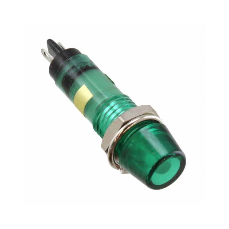 1 pcs : 6073232120F - LED PNL IND 7MM GRN INTERNL