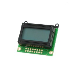 1 pcs : NHD-0208AZ-FSW-GBW-33V3 - LCD MOD 16DIG 8X2 TRANSFLECT WHT