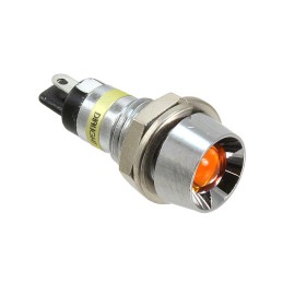 1 pcs : 6072312110F - LED PNL IND 7MM YLW RECESS