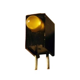 1 pcs : QBL7OA80D-MP4B - LED CBI 3MM ORNG DIFF RA