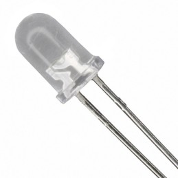 1 pcs : C503B-ACS-CY0Z0251-030 - LED AMBER CLEAR 5MM ROUND T/H