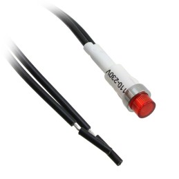 1 pcs : LE2951WL5R - LED PNL MNT 125/250V RED