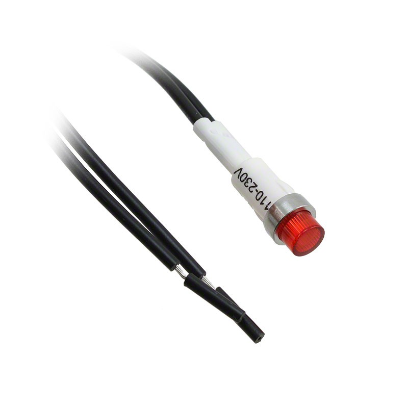 1 pcs : LE2951WL5R - LED PNL MNT 125/250V RED