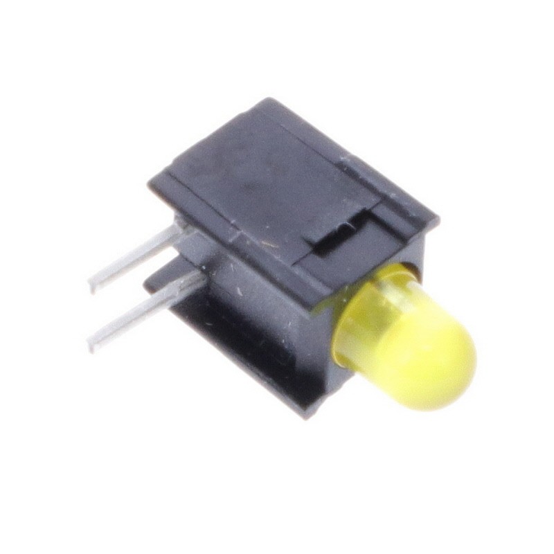 1 pcs : 0035.9640.7 - HOLDER LED 3MM SGL YELLOW RA