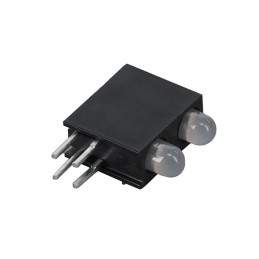 1 pcs : HV-32H307B/260/2UYSYGM-U1930 - LED CBI 3MM BI-LVL GRN/YELLOW RA