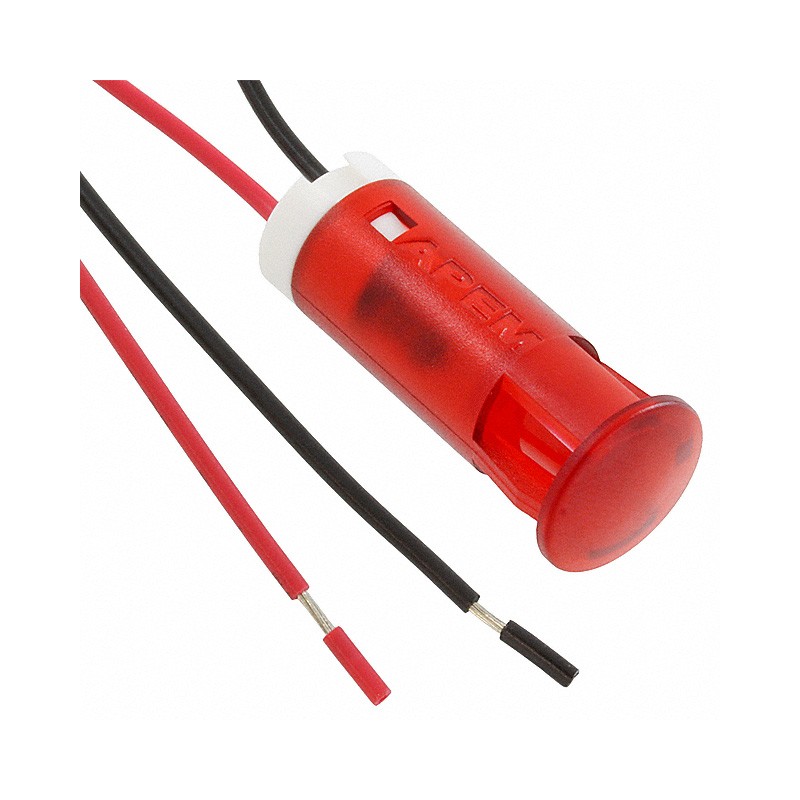 1 pcs : QS103XXHR220 - INDICATOR 10MM FIXED HI RED 220V
