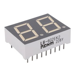 1 pcs : LB-602EK2 - TWO DIGIT LED NUMERIC DISPLAYS: