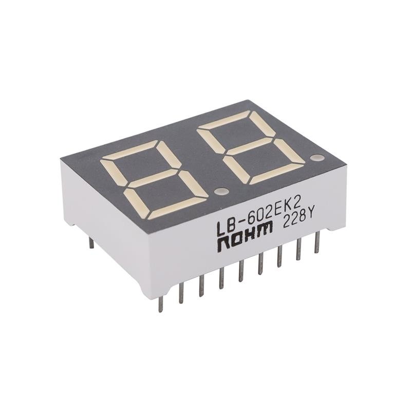 1 pcs : LB-602EK2 - TWO DIGIT LED NUMERIC DISPLAYS: