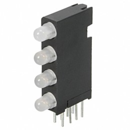 1 pcs : 5680701444F - LED CBI 3MM QUAD GRN/RED/YLW RA