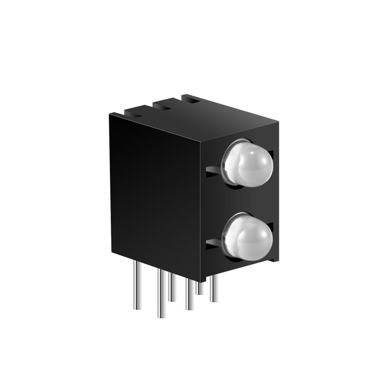 1 pcs : XVO2LUGR86M - LED CBI 2.9MM BI-LVL GRN/RED RA