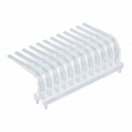 1 pcs : 5151093F - LIGHT PIPE 12 ELEMENT RJ45