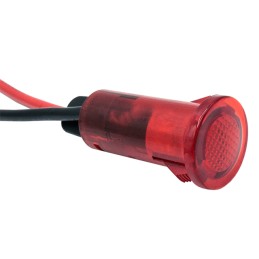 1 pcs : 6551103103F - LED PANEL INDICATOR RED 12V