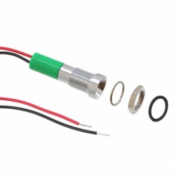 1 pcs : Q8R3CXXG24E - LED PM INDICATOR RECESSED GREEN