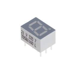 1 pcs : TDSG1160-LM - DISPLAY 7-SEG 0.28' SGL GREEN