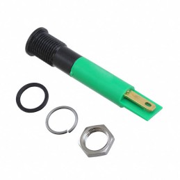 1 pcs : Q8F1BXXG24E - INDICATOR 24V 8MM FLUSH GREEN