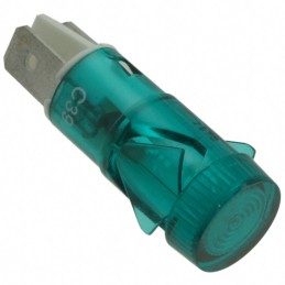 1 pcs : LE2870C5G - LED PNL MNT 125/250V GREEN