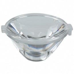 1 pcs : OP005 - LENS CLEAR 10DEG SPOT SNAP-IN