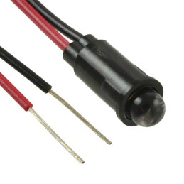 1 pcs : 5595501007F - LED PMI SNAP-IN 635NM RED .250'