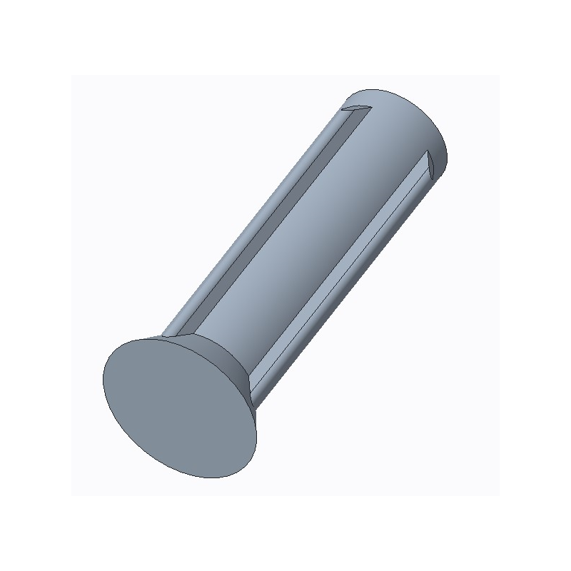 1 pcs : 51513110125F - PMVLP CSINK FLUSH MOUNT.044' X .