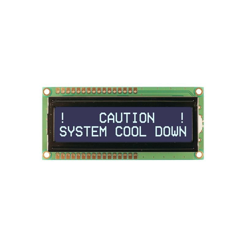 1 pcs : NHD-0216K1Z-NSW-FBW-L - LCD MOD 32DIG 16X2 TRANSMISV WHT