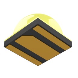 1 pcs : XHP35B-00-0000-0D0BE20E5 - LED XLAMP NEUTRAL WHT 4000K SMD