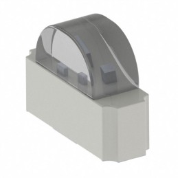 1 pcs : IN-S121DAS5R5B - LED BLUE/RED CLEAR 1210 SMD R/A