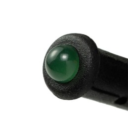 1 pcs : 12-00002 - LED PANEL IND GREEN SNAP-IN 6'