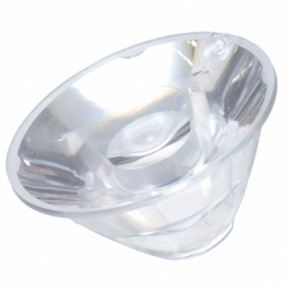 1 pcs : 10755 - LENS CLEAR 3-26DEG SPOT SNAP-IN