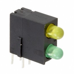 1 pcs : 5530232400F - LED CBI 3MM BI-LVL GRN/YELLOW RA