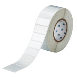 1 Box of 3000 - Brady B-434A Metallised Polyester on Silver Label Printer Labels, 25.4mm Label Length