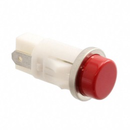1 pcs : 1090QC1-12V - LAMP RED 1/2' HOLE PNL MNT 12V