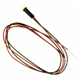 1 pcs : 5580301007F - IND SNAP-IN PANEL MNT 585NM YLW