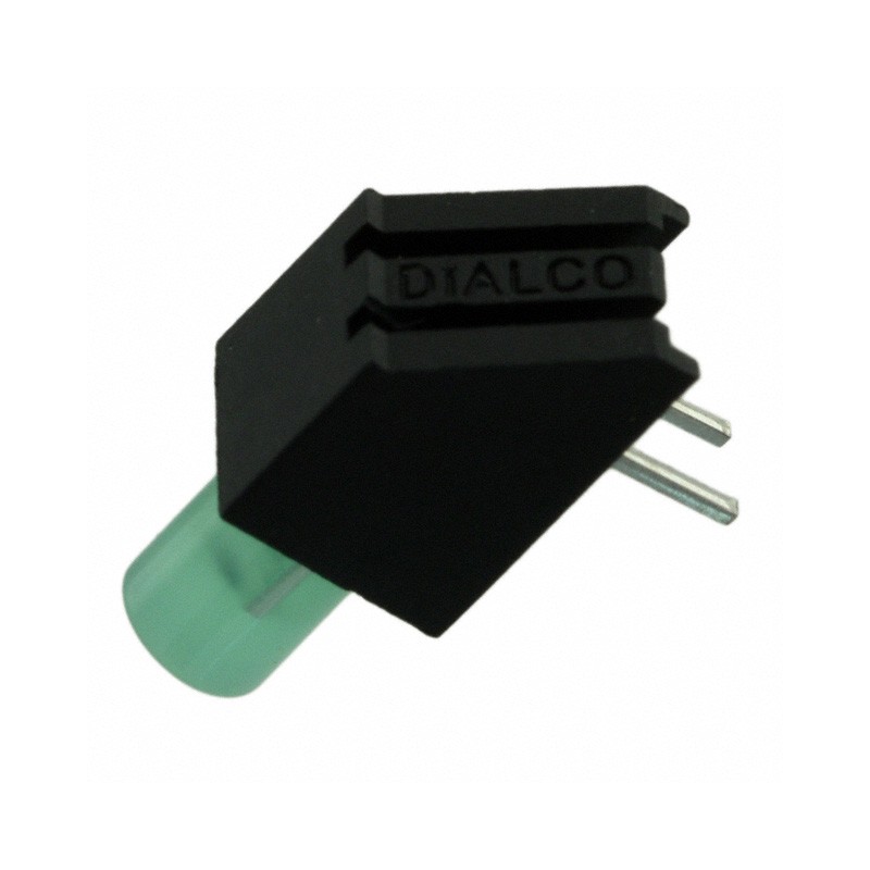 1 pcs : 5506207F - LED CBI 4MM GREEN DIFF RA