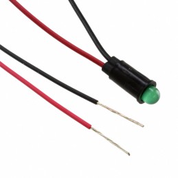 1 pcs : 5595201003F - LED SNAP-IN PANEL IND GREEN