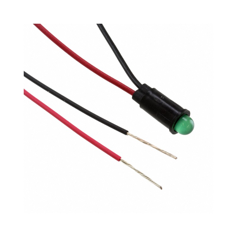 1 pcs : 5595201003F - LED SNAP-IN PANEL IND GREEN