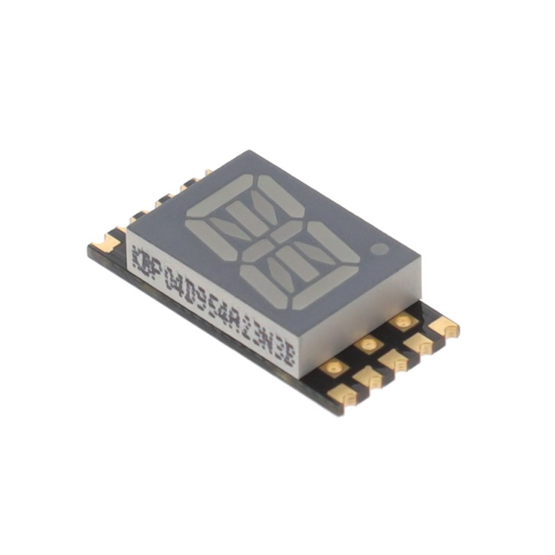 1 pcs : ACPSA04-41CGKWA - DISPLAY 14SEG 0.4' SGL GRN 16SMD